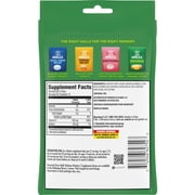HALLS Defense Assorted Citrus Throat Drops, Vitamin C Dietary Supplements, 30 Drops