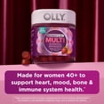 thumbnail image 4 of OLLY Women's 40+ Multi Gummy Supplement with 20 Key Nutrients, 90 Count, 4 of 13