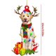 thumbnail image 3 of Bola de Navidad Xihbxyly En Gorro de Navidad Adorno para Árbol de Navidad Gnomo de Madera Perro Colgante, 3 of 7