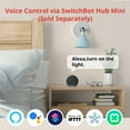 thumbnail image 6 of SwitchBot Bot, Programmable Bluetooth Smart Button Pusher, Black, 6 of 8