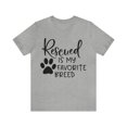 thumbnail image 1 of Women's Dog Rescue Shirt Who Rescued Who T-Shirt  Dog Rescue Gift, 1 of 6