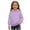 V71-Purple, variant on WhouRiu Boys Girls Solid Color Hoodie Kids Unisex Long Sleeve Hooded Pullover With Pockets Autumn Winter Cozy Everyday Sweatshirts,5-6 Years