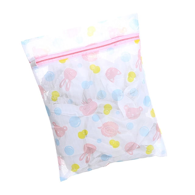 Billuyoard Bolsa de lavandería de malla portátil, bolsa para el cuidado de la ropa, sujetador de lencería, organizador de almacenamiento Almacenamiento y organización del hogar No.03