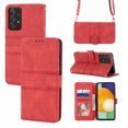 thumbnail image 1 of Mantto for Samsung Galaxy A53 5G, Case with Card Holder,Sleek Leather Crossbody Phone Case with Wallet&Shoulder Strap Flip Magnetic Kickstand Case for Samsung Galaxy A53 5G, Red, 1 of 6