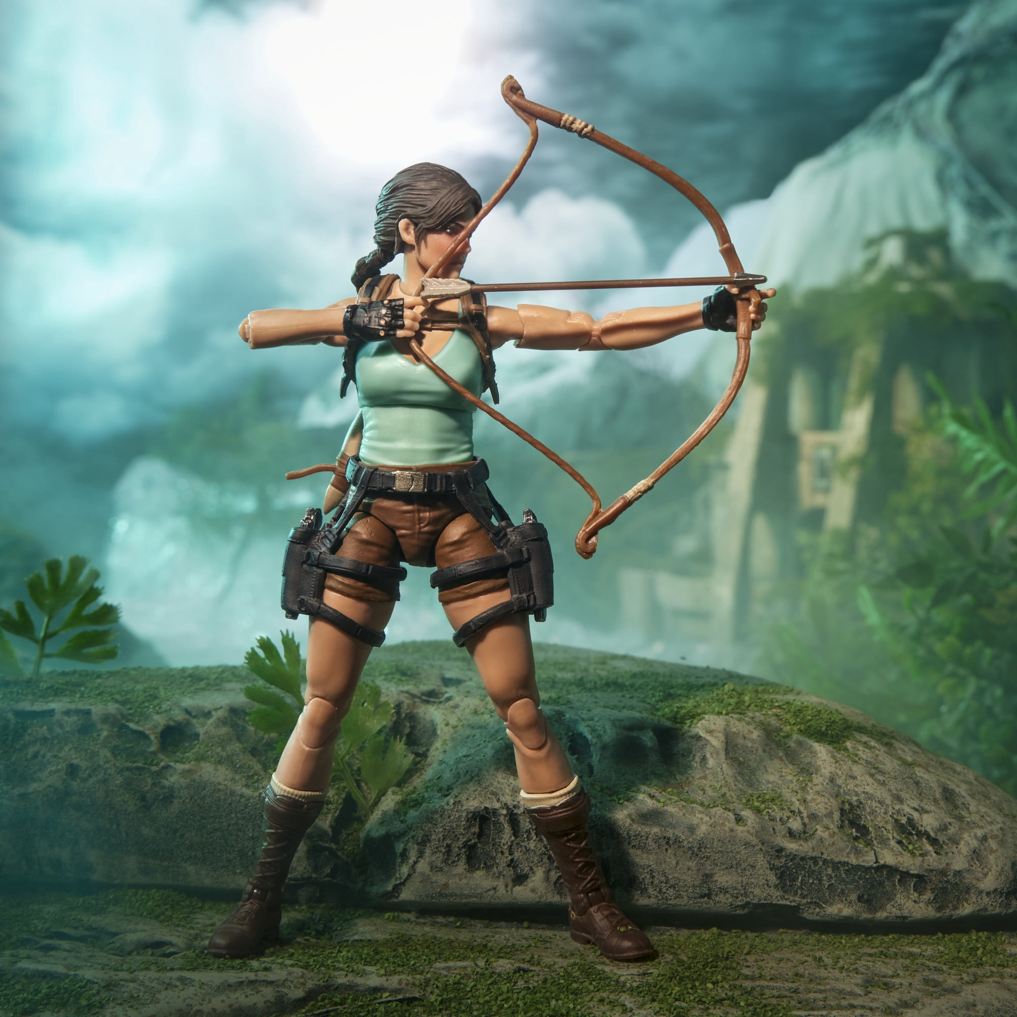 G.I. Joe Classified Series Retro Cardback Collaborative Lara Croft TOMB RAIDER, 6 inch Action Figure