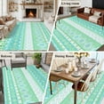 thumbnail image 5 of Rectangle Area Rugs 5 x 7 Ft, Teal Green Boho Non-Slip Residential Carpet, Vintage Ethnic Tribe Abstract Art Indoor Crawling Mats Runner Rugs for Living Room/Dining Room/Bedroom, 5 of 8