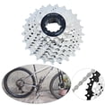 thumbnail image 4 of Rueda libre de bicicleta a prueba de herrumbre de casete de 8 9 10 velocidades, volante de bicicleta de carretera de montaña, 10 velocidades 11-25T kusrkot Cassette de bicicleta Freewheel, 4 of 8