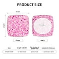 thumbnail image 5 of Rateoe Breast Cancer Awareness2 Pattern Square Couch Cushion Covers, Sofa Furniture Protector Slipcover with Bottom Tie rope, Soft Non-Slip Non-Wrinkle Non-Sticky-Six Piece, 5 of 7