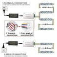 thumbnail image 5 of RGB SMD 5050 3 LED Module Light 12V For Sign Letter Channel Lamp Store Window, 5 of 8