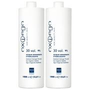 Ever Ego Oxiego 30 Vol 9% Stabilized Hydrogen Peroxide 33.8oz (Pack of 2)