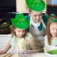 thumbnail image 5 of Decoraciones para el Día de San Patricio Sombreros de San Patricio con luz Sombrero de terciopelo verde para el Día de San Patricio Accesorios de fiesta para el Día de San Patricio Sombrero verde para, 5 of 7