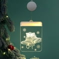 thumbnail image 1 of Fiudx Guirnalda de Luces Navideñas Acrílicas, Decoración Festiva para Interiores, Tecnología Led, Bajo Consumo, Decoración Versátil, Ideal para Festividades, 1 Luz, 1 of 2