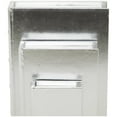 thumbnail image 4 of CosmoLiving by Cosmopolitan Faux Book Silver Faux Leather Decorative Box with Metallic Finish, 3 Count, 4 of 8