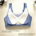 thumbnail image 4 of Aevumjoy Mastectomy Bra with Pocket - Adjustable & Breathable Cotton Post-Surgery Bra, 4 of 6
