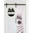thumbnail image 2 of Laundry Room Sign Front Door Porch Decorations, Round Rustic Wood Hanging Sign for Farmhouse Porch Outdoor Home Holiday Front Door Sign Decor, 2 of 5