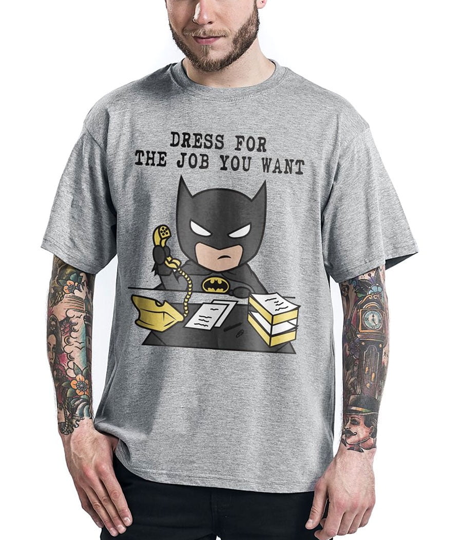 samenvoegen Geniet Overvloedig Batman Dress For The Job You Want T-Shirt - Walmart.com