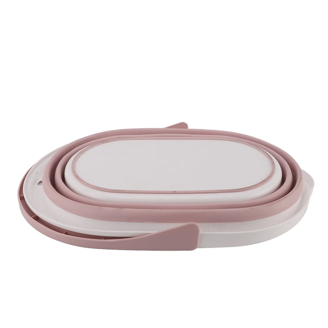 Cubo Plegable Para Fregona, Portátil De Gran Capacidad, PP Resistente, Plegable Para Camping, Cocina, Almacenamiento En El Hogar Y Jardín