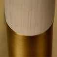 thumbnail image 4 of Jamie Young Co Morgana Wood and Metal Table Lamp with Raffia Shade, 4 of 5