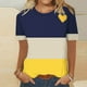 thumbnail image 2 of Camisetas Casuales de Manga Corta con Cuello de Tripulación Impresa de San Valentín Tee Gráfica Ligera Top 95% Poliéster 5% Elastano para el Uso Diario, Camiseta de Moda Cómoda, 2 of 8