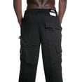 thumbnail image 3 of Ma Croix Mens Cargo Sweatpants Heavyweight Multi Pocket Comfort S-5XL Big and Tall, 3 of 3