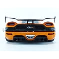 thumbnail image 5 of Koenigsegg Agera RS Cone Orange with Black Carbon Accents 1/18  Model Car by Autoart, 5 of 7