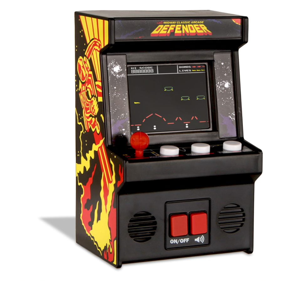 Arcade Classics Midway Mini Arcade Game Handheld Retro Video Game Defender #17 