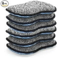 thumbnail image 7 of Scrubit Multi-Purpose Scrub Sponges for Kitchen Along with Heavy Duty Scouring Power, 6 Pack, Large, 7 of 7