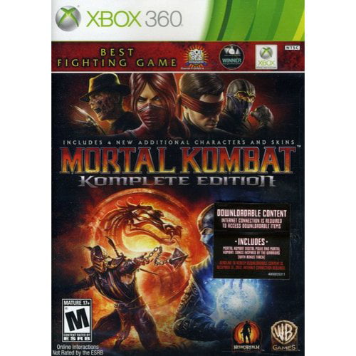 mortal kombat 6 komplete edition xbox 360