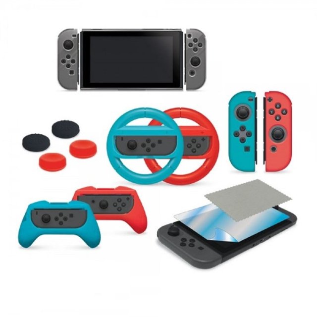 Accesorios Party Kit 15 piezas Hyperkin Para Nintendo Switch