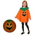 thumbnail image 4 of Caqnni Toddler Girl Boy halloween outfit Pumpkin Sweatsthirt Long Sleeve Shirt Pocket Pants Halloween Clothes Set Halloween Outfit (One Size,Orange), 4 of 6