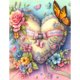 thumbnail image 1 of 5D DIY Taladro Corazón Mariposa Kit 50x60cm, 1 of 9