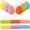 Multicolor, variant on 36 Pcs Bath Sponge Deep Cleansing Body Loofah Gentle and Deep Exfoliating Body Scrubber Bath Accessories Men Women Baby Sponge for Bathing Shower (Classic Color)
