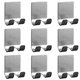 thumbnail image 1 of Soporte Maquinilla Afeitar Acero Inoxidable Gancho Almacenamiento Adhesivo para Pared Baño Y, 1 of 9