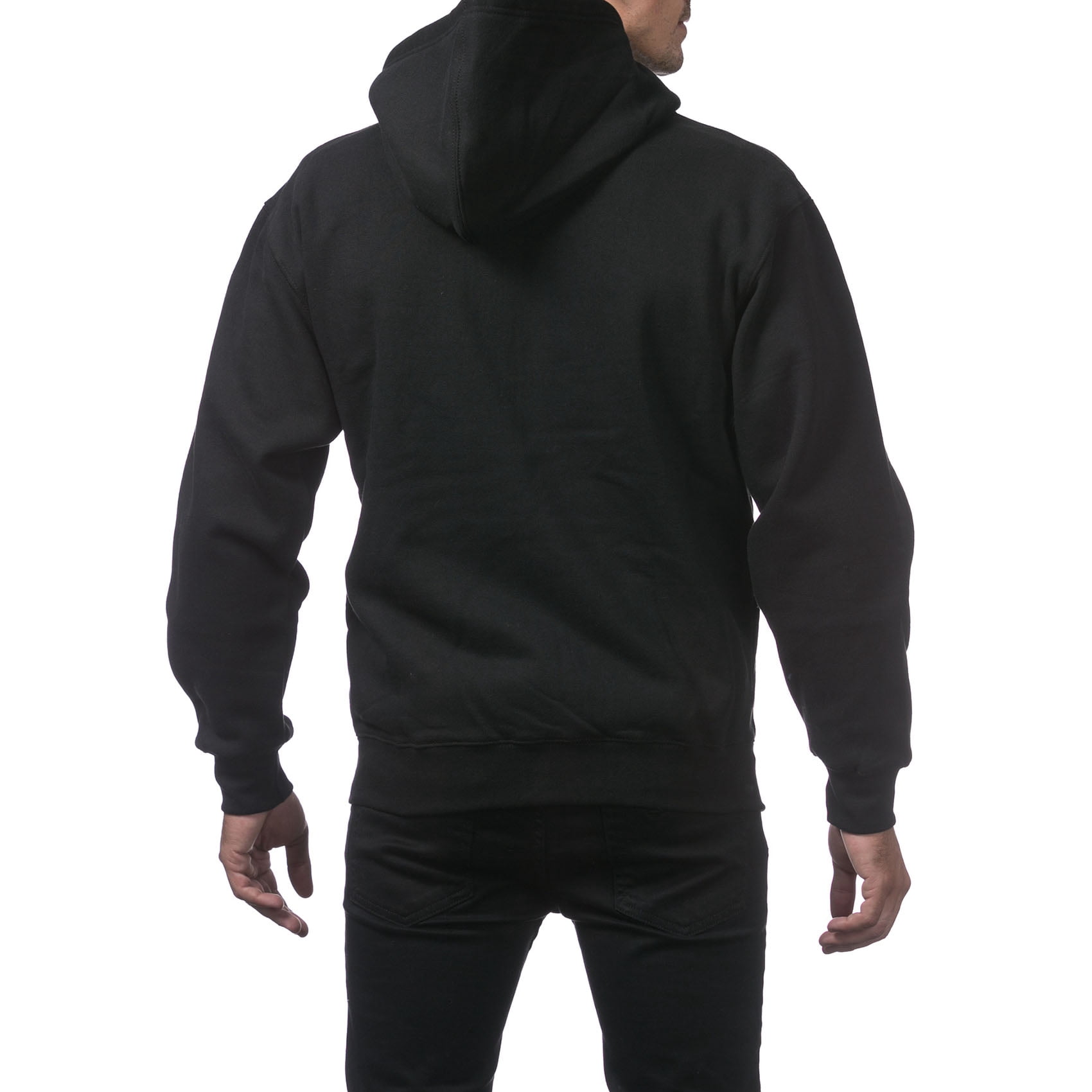 Pro Club Men's Heavyweight Full Zip Fleece Hoodie