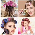thumbnail image 3 of Artrylin Jumbo Size Hair Roller, Hair Curler, DIY Self Grip Hair Roller Sets, Salon Hair Dressing Curlers, 6Pcs Random Sent, 3 of 5