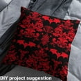 thumbnail image 2 of jejeloiu Baroque Gothic Theme Fabric by the Yard 10 Yards,Damask Print Room Decor Fabric by the Yard,Halloween Spooky Bats Sewing Fabric For Adults,Ultra Soft Bedroom Decoration, 2 of 6
