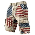 thumbnail image 4 of FUZHIQ Distressed Ripped Boy's Cargo Shorts 250th Anniversary Vintage Tactical Summer Shorts with Pockets,13-14 Years, 4 of 6
