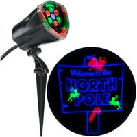 Lightshow Projection Plus-Whirl-a-Motion Static-North Pole by Gemmy Industries