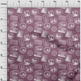 thumbnail image 3 of oneOone Cotton Cambric Wine Fabric Travel Diy Clothing Quilting Fabric Print Fabric By Yard 42 Inch Wide, 3 of 6