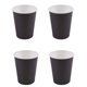 thumbnail image 1 of 80 Vasos de Papel (9 Oz) - Catering de Vajilla de Fiesta de Cumpleaños En Colores Lisos (Negro), 1 of 5