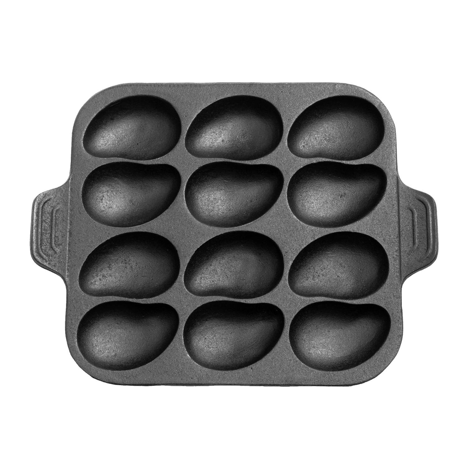 BBQGuys Signature Cast Iron Oyster Pan