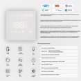 thumbnail image 4 of Tuya WiFi Thermostat Smart Boiler Heating Temperature Controller Switch Support APP Remote Alexa Voice Control, 4 of 5