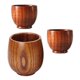 thumbnail image 3 of Brown Reusable Drinking Cup for Home Use with Beautiful Texture and Heat Insulation 1 Set, 3 of 4