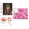 thumbnail image 4 of 210Pcs Color Dreadlock Beads Puños Anillos de para el Rosado Yuyangstore Cuentas de rastas, 4 of 8
