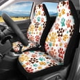 thumbnail image 3 of Pzuqiu Paw prints Car Seat Covers Fashion, for Sedan Seats SUV Seats Front Seats Suitable for most Cars Trucks, 3 of 10