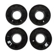 thumbnail image 2 of Wheel Hub Center Cover, Wheel Axle Center Hub  155mm Diameter Glossy Black 20in  For Model Y, 2 of 8