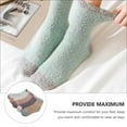thumbnail image 2 of 5 Pairs Lovely Female Socks Sleep for Girls Womens & Hosiery Coral Fleece Polyester Pregnant Woman Women's, 2 of 6