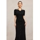 thumbnail image 2 of Vestido largo bellabarnetten Klaria de manga corta Pearl, 2 of 6