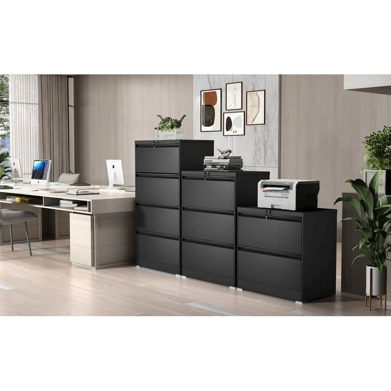 Lorell 3 drawer on sale lateral file cabinet