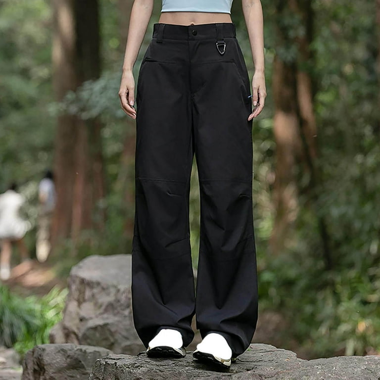 Uaswgudfs Women's Low Rise Trousers Dress Pants Dressy Low Waisted Wide Leg Straight Business Casual Work Slacks Pants Black M, Size: Medium Uaswgudfs Women's Low Rise Trousers Dress Pants Dressy Low Waisted Wide Leg Straight Business Casual Work Slacks Pants Black M, Size: Medium